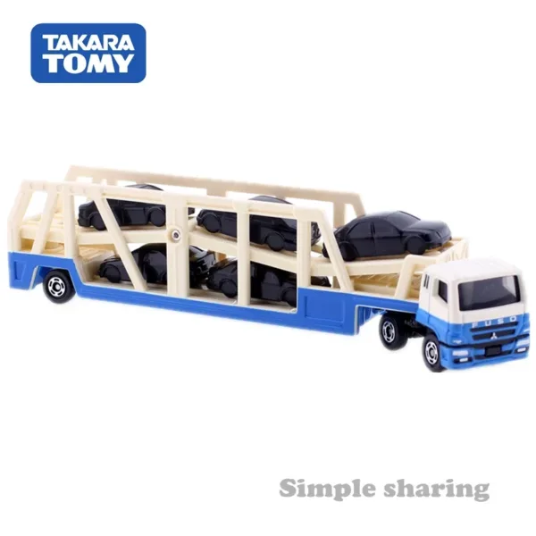 Tomica 1:64 Mitsubishi Fuso Transporter Truck - Image 4