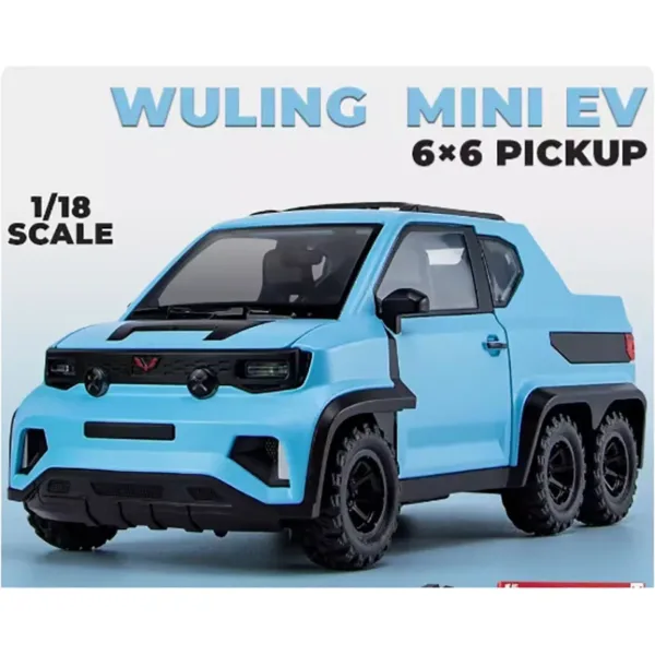 1:18 Wuling Hongguang Alloy Pickup Model - Image 2