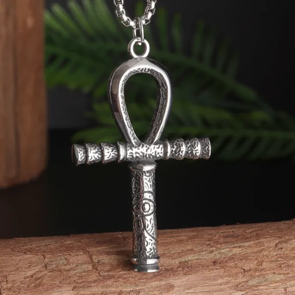 Eye of Horus Cross Pendant Necklace - Image 43