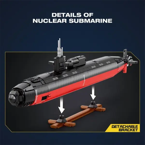 Los Angeles-class SSN Military Submarine Model - Image 3