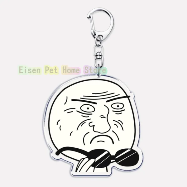 TrollFace Keychain for Bags and Accessories - Image 50