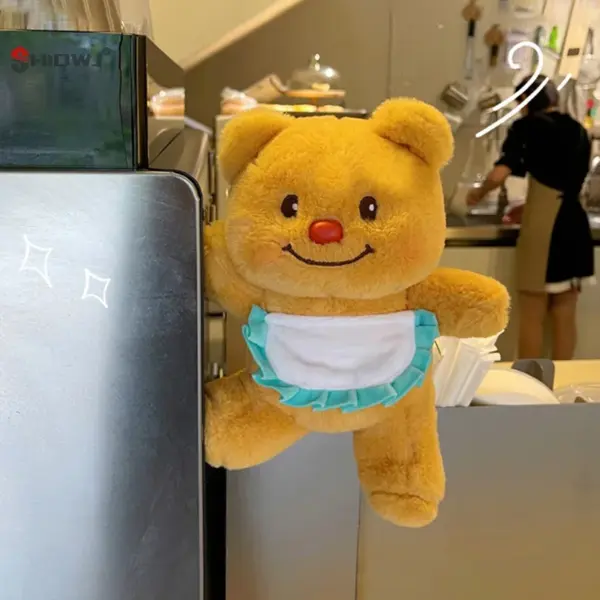 Plush Bear Fridge Magnet Decor 25cm - Image 3