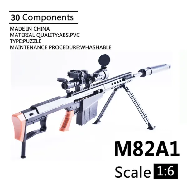 1:6 Scale MP5SD5 Submachine Gun Model - Image 13