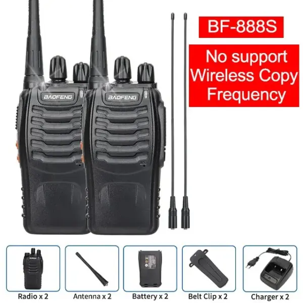 Baofeng BF-888S Walkie Talkie UHF Radio Set - Image 13