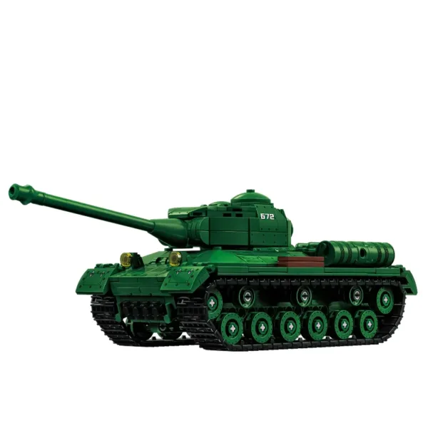 Children's Heavy Tank Building Block Toy - Image 4