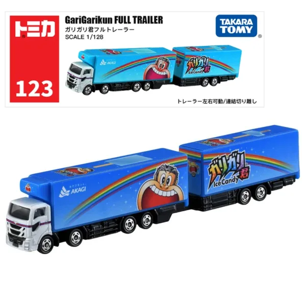 Tomica No.123 GariGarikun Trailer Model Truck