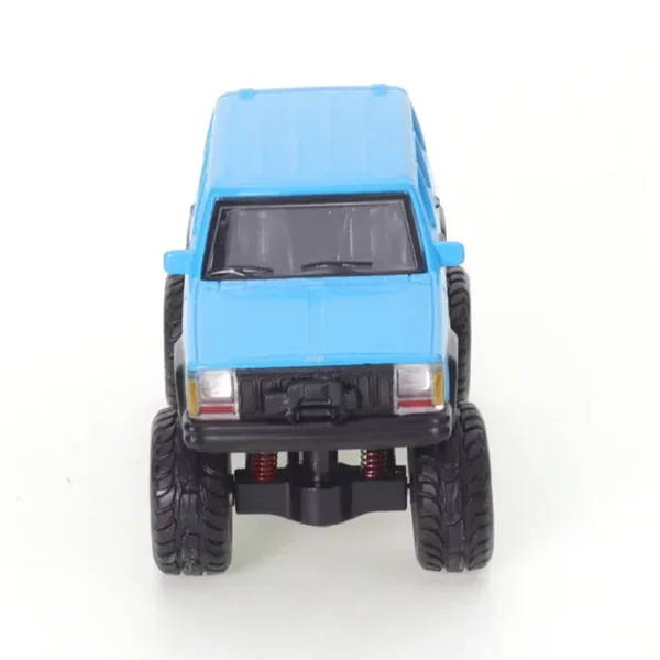 1:64 Blue Jeep Cherokee Diecast Model - Image 2