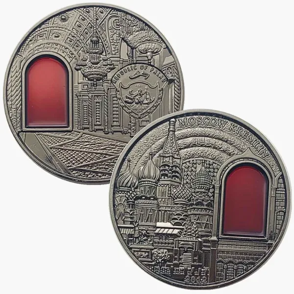 2012 Palau Kremlin Commemorative Coin 40mm