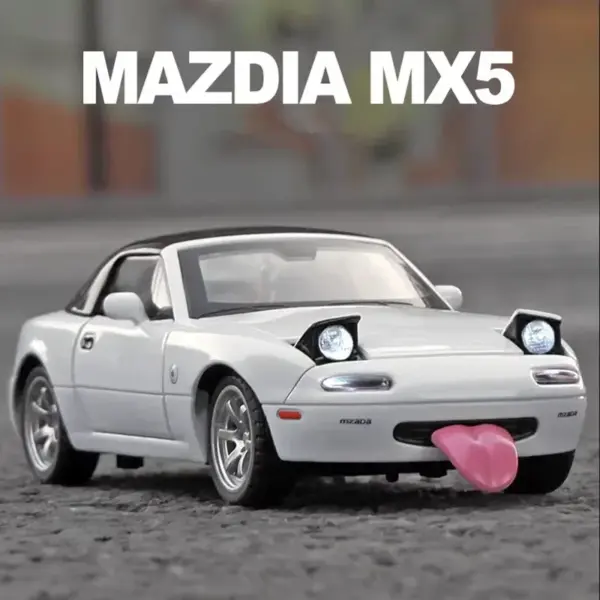 1:32 Mazda MX-5 Diecast Metal Car Model