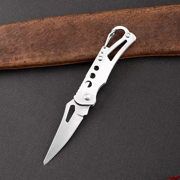 Stainless Steel Folding Camping Survival Knife - Image 11
