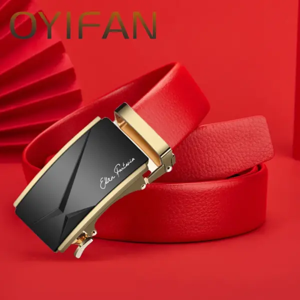 Genuine Leather Fashion Belt for Men and Women - Image 5