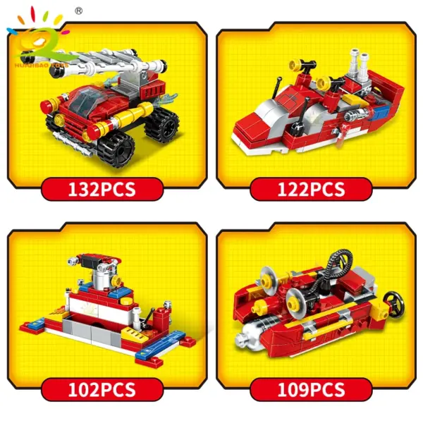 Fire Truck Building Blocks Set 806PCS - Image 6