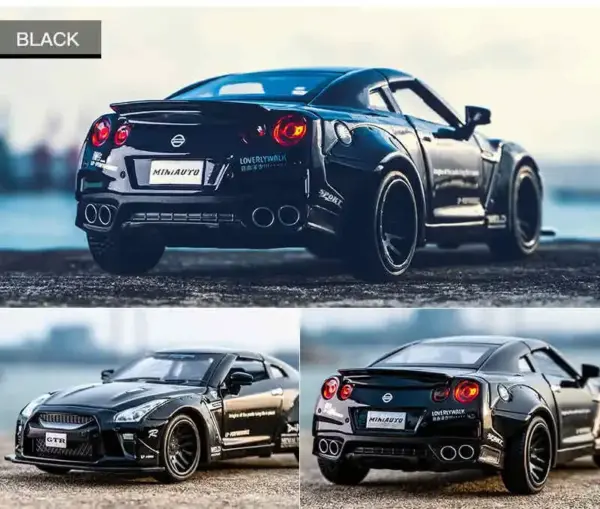 1:32 Nissan GTR Diecast Car Model - Image 9