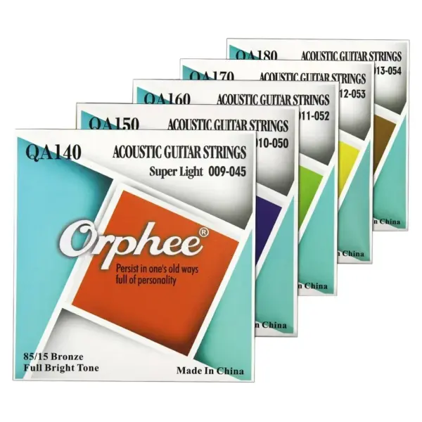 Orphee Acoustic Guitar Strings Set 009-054