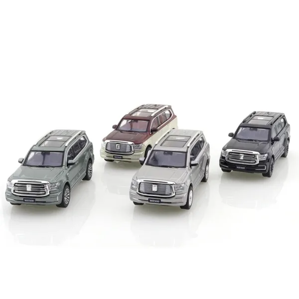 1/64 Scale Diecast Alloy SUV Model Car - Image 3