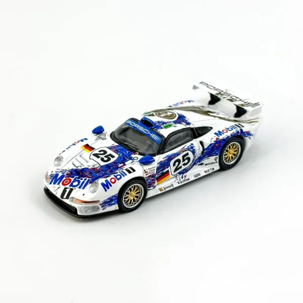 1/64 Scale Porsche 911 GT1 1996 Diecast Model - Image 2