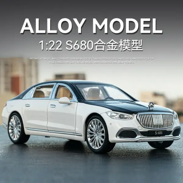 Mercedes-Benz Maybach S680 Diecast Model Car