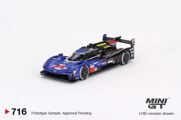 1/64 Scale BMW M Team RLL Diecast Model Car - Image 9