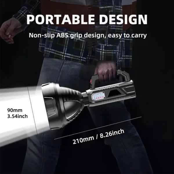 Powerful Rechargeable LED Flashlight for Camping - Image 4