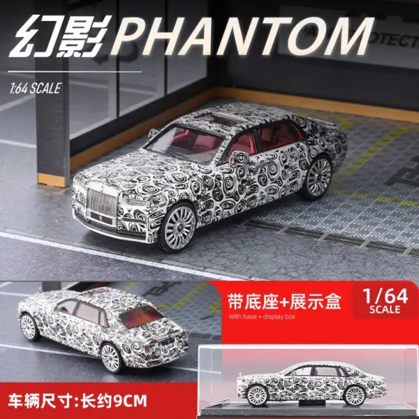 1/64 Rolls Phantom Mansory Diecast Vehicle - Image 22