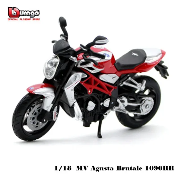 1:18 Bburago Honda Africa Twin Model Motorcycle - Image 10