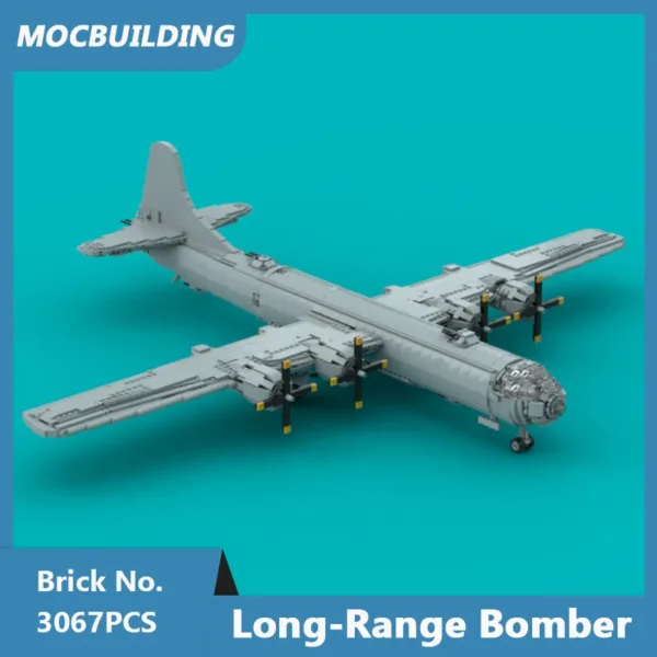 MOC B-29 Superfortress Building Blocks 3067PCS