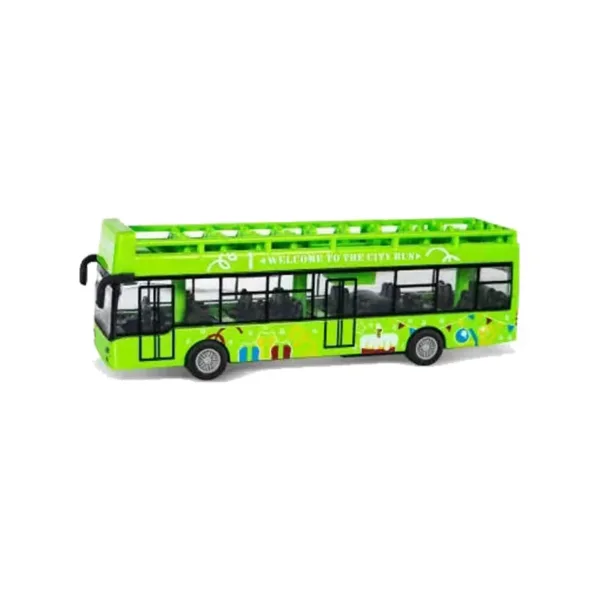 15CM Pull Back Alloy Bus Toy for Kids - Image 9