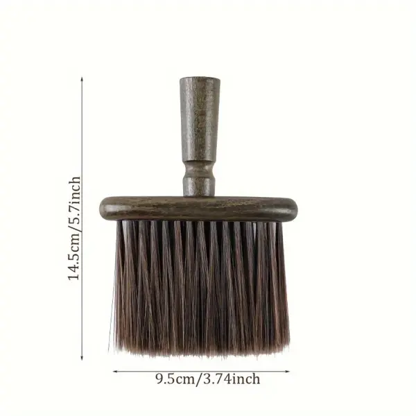 Walnut Wood Cleaning Brush for Dusting Surfaces - Image 4