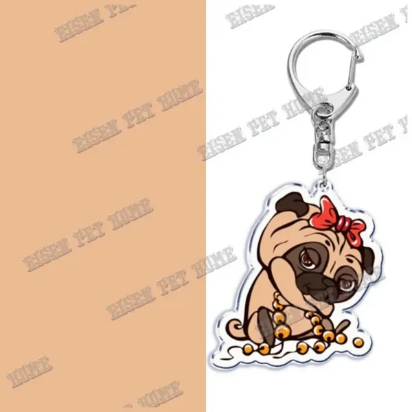 Cute PUG Keychain Pendant for All Occasions - Image 28