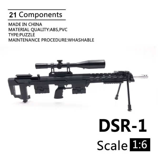 1:6 Scale DSR-1 Sniper Rifle Model for Action Figures - Image 2