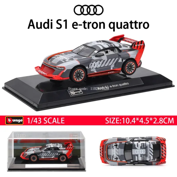 Bburago 1:43 Scale Diecast Car Collection - Image 2