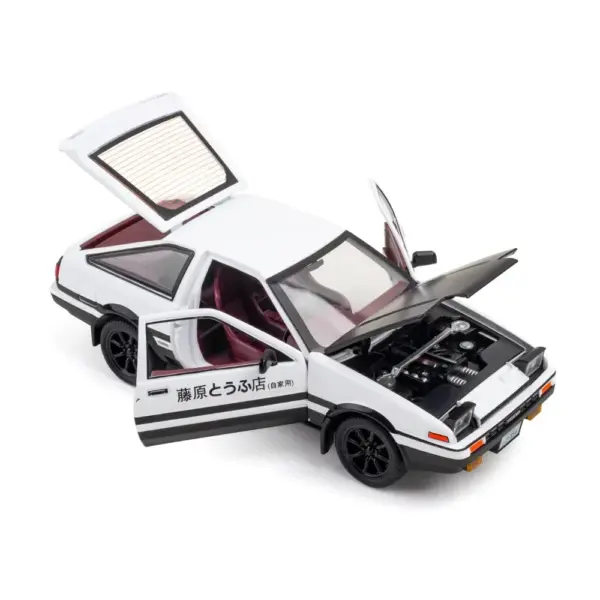 Toyota Trueno AE86 Diecast Model Car - Image 6