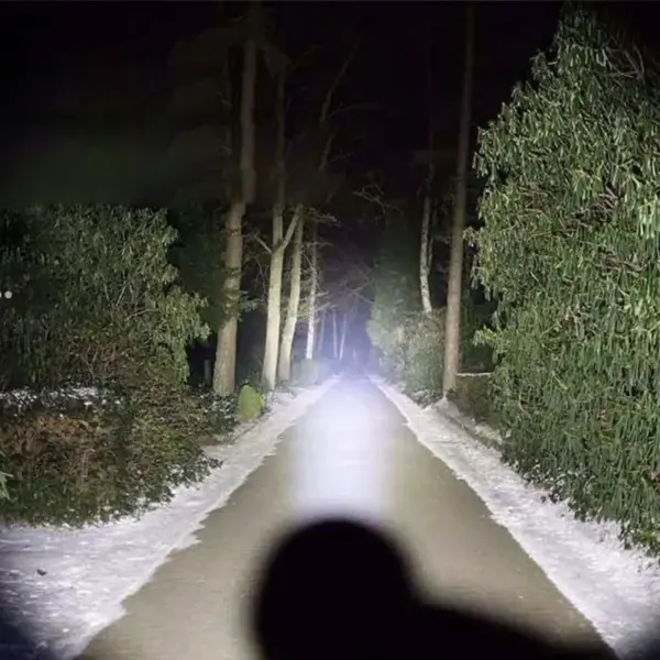 Mini Zoom Waterproof LED Flashlight 450 Lumen - Image 3