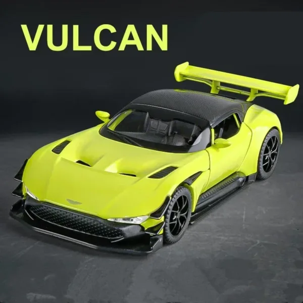 1:32 Aston Martin Vulcan Diecast Model Car - Image 9