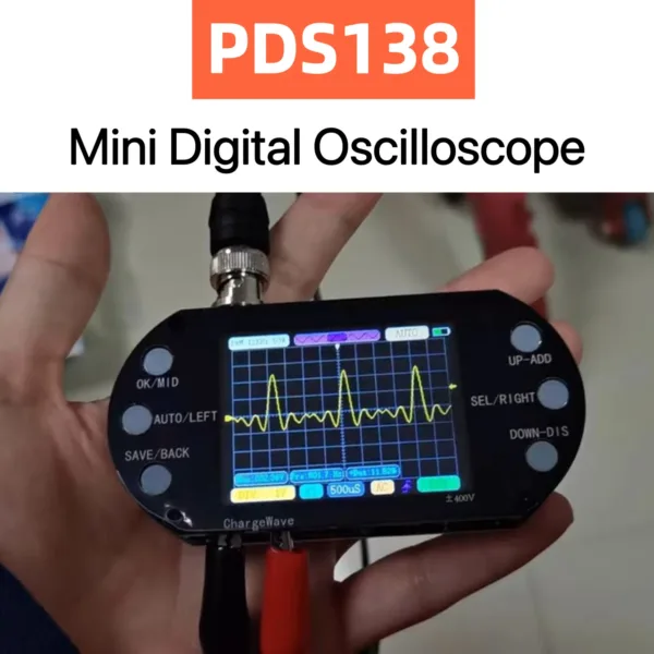 PDS138 Mini Digital Oscilloscope 2.5MHz