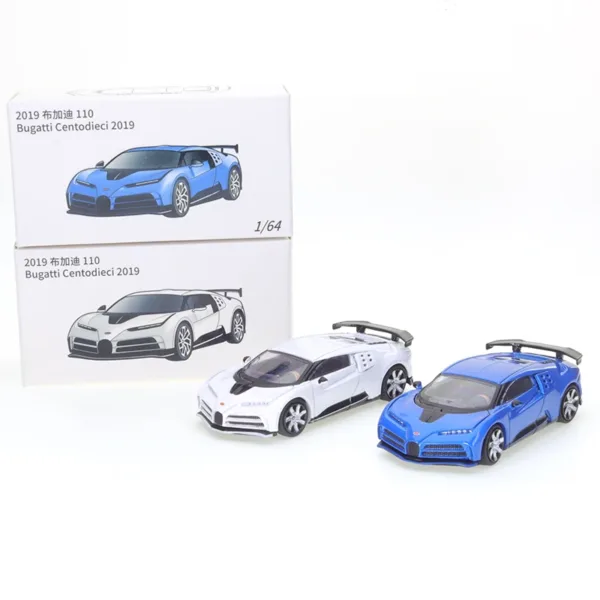 1/64 Scale Bugatti Centodieci Diecast Model