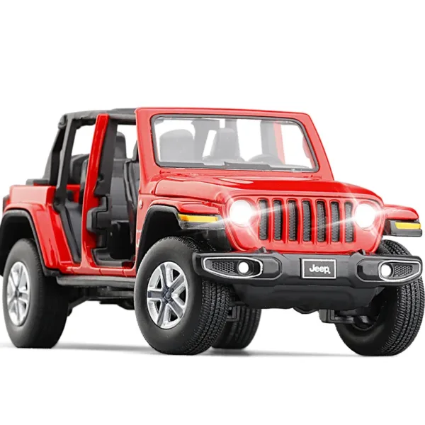 1:32 Scale Jeep Wrangler Diecast Model Car - Image 9