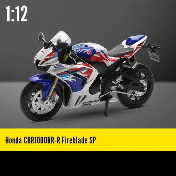 1/12 Honda CBR 1000RR Diecast Motorcycle Model - Image 7