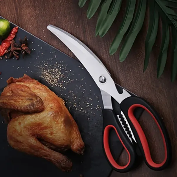 Multi-functional Kitchen Scissors with Comfort Grip