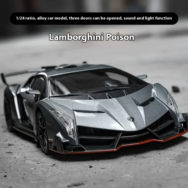 1:24 Lamborghini Poison Veneno Diecast Model