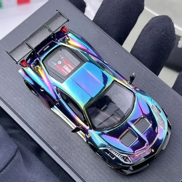 1/64 Scale Ferrari 458 GT LBWK Diecast Model - Image 3