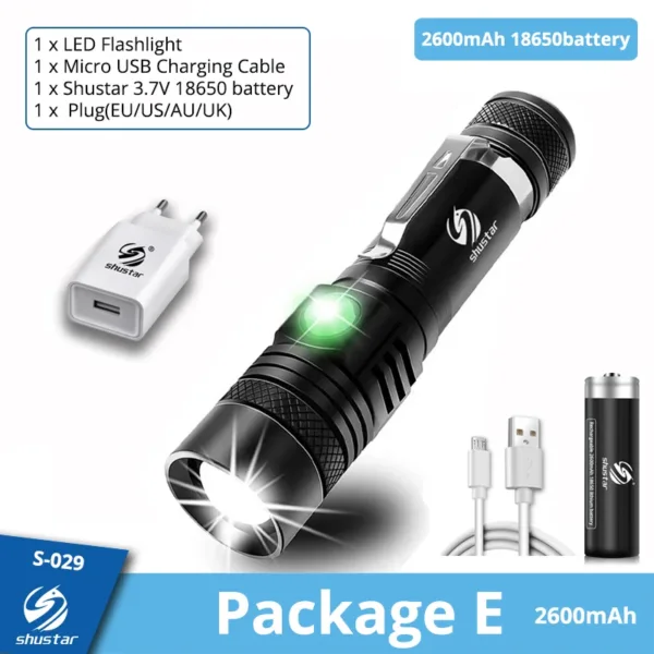 Ultra Bright Waterproof LED Flashlight 2000 Lumen - Image 7