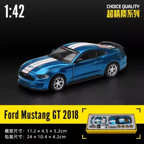 1:42 Scale Diecast Suzuki Jimny and Mustang GT - Image 12