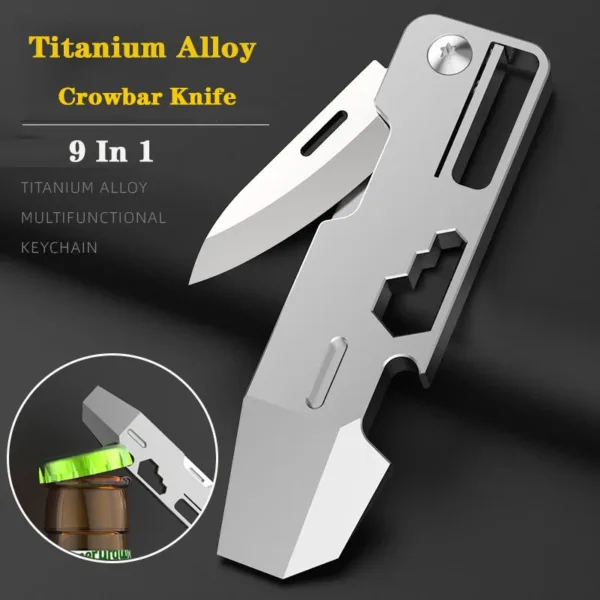 9-in-1 Titanium Alloy EDC Multi-Tool - Image 6