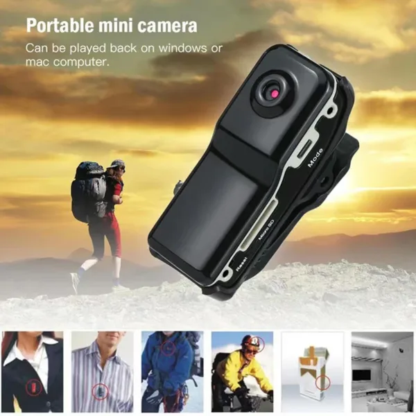 Portable HD Mini DV Camera for Security and DVR - Image 3