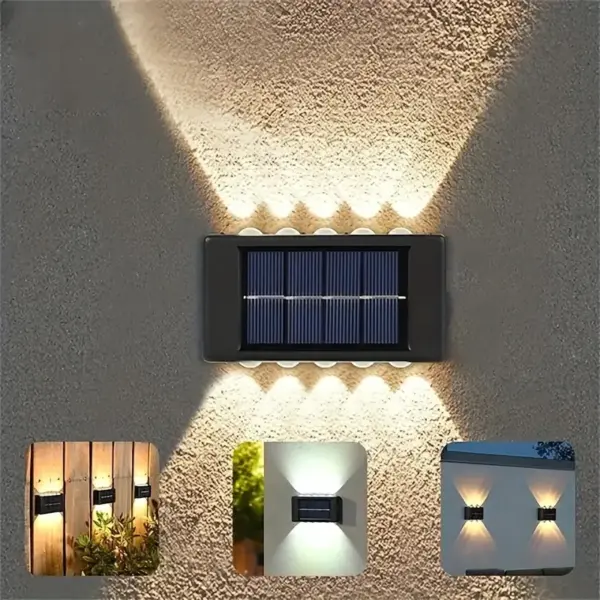 Solar LED Wall Lamp for Garden Decoration - Image 6