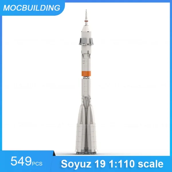 Soyuz 19 Apollo-Soyuz Model Building Kit 549PCS