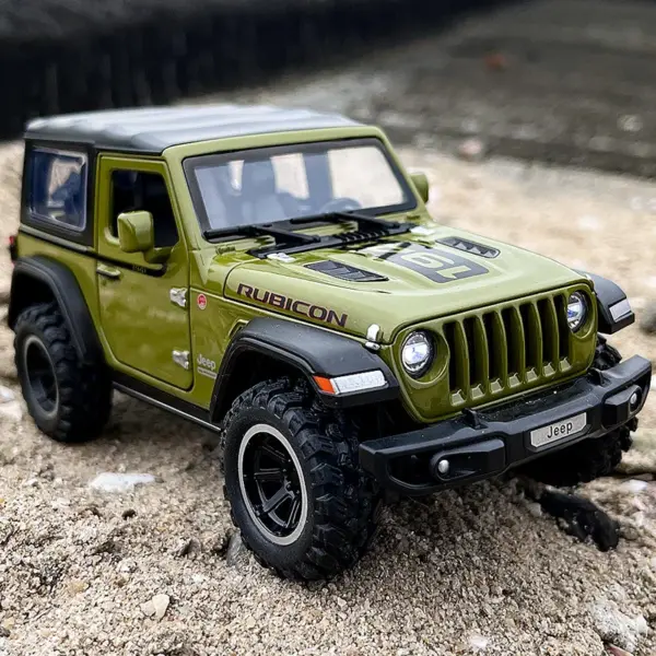 1:32 Scale Alloy Jeep Wrangler Rubicon Toy