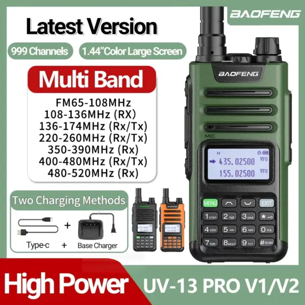 BaoFeng UV-13 PRO High Power Walkie Talkie