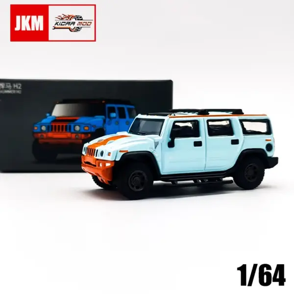 1/64 Scale Diecast Hummer H2 Model Car - Image 4